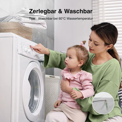 Novilla Matratzentopper 140x200 cm Gel-Memory-Foam 7,5 cm