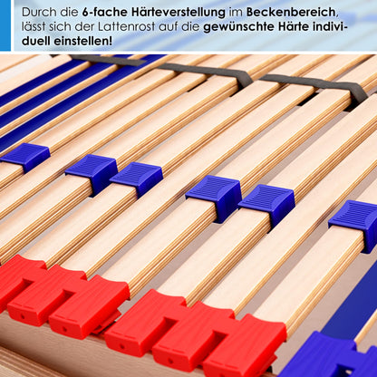 Vario Sleep Best 42 Lattenrost 7 Zonen, Schulterfräsung – 80x190cm