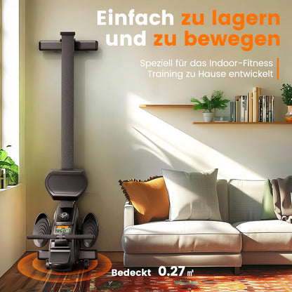 YOSUDA Rudergerät H-181, magnetisch, 16 Widerstandsstufen, klappbar