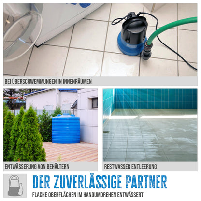 Güde Flachsaugerpumpe GFS 401 S – Entwässerungspumpe