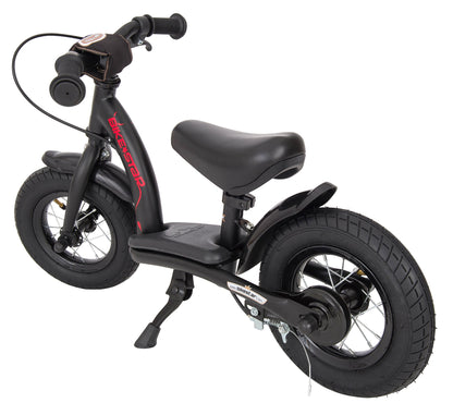 BIKESTAR Classic Kinderlaufrad - 10 Zoll Schwarz Matt