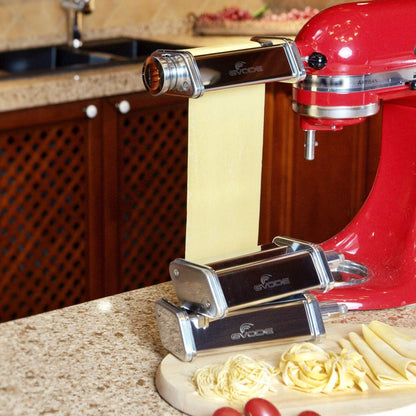 Gvode Nudelaufsatz für KitchenAid – Nudelblatt, Spaghetti, Fettuccine