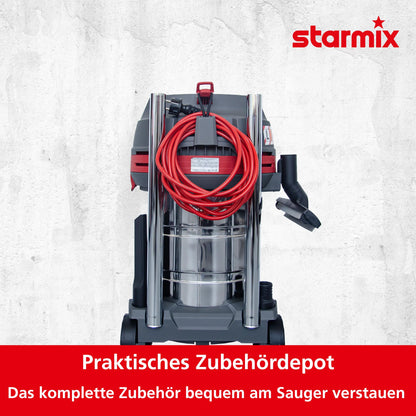 Starmix eCraft APL-1430 EWR Nass-Trockensauger für Elektrowerkzeuge