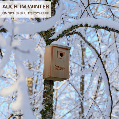 Steady Nature Meisennistkasten aus FSC-Holz, 28/32 mm Einfluglöcher