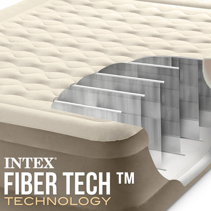 Intex Queen Ultra-Plüsch Luftbett - Fiber-Tech (64428ND)