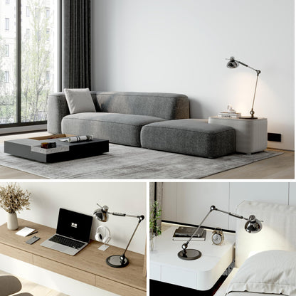 OTUS Schreibtischlampe LED dimmbar – Gestensteuerung, retro Flexarm