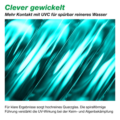 WAGNER GREEN UVC Teichklärer 11 Watt für klares Teichwasser