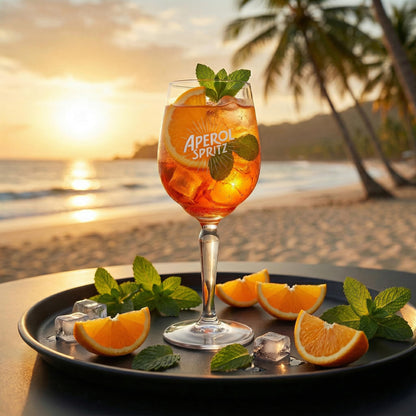 Aperol Spritz Gläser Set 6 Stück, Original Cocktailgläser von Rastal