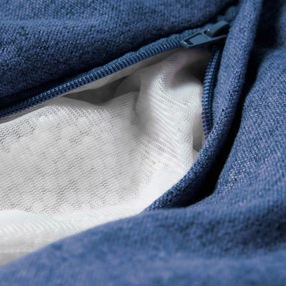 Lumaland Comfort Line Sitzsack 80x90cm – dunkelblau