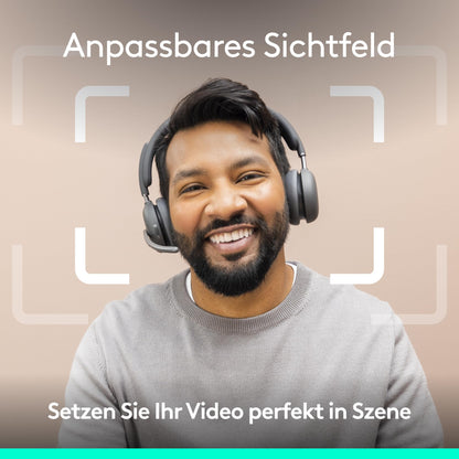 Logitech Brio 4K Webcam für Videokonferenzen - Graphit