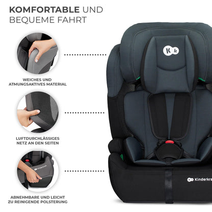 Kinderkraft COMFORT UP I-SIZE Kinderautositz 76-150cm Schwarz