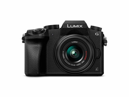 Panasonic DMC-G70K Lumix Systemkamera - 14-42mm Kit schwarz