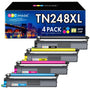 GPC IMAGE TN248XL Kompatible Tonerkartuschen Set - 4er-Pack
