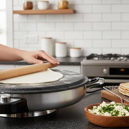 Roland Germany Fladenbäcker HR-002, 50 cm, 2300 W, Edelstahl