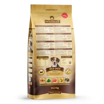 Wolfsblut Wild Duck Adult - Trockenfutter Ente - 12,5kg