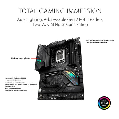 ASUS ROG STRIX B660-F Gaming WIFI Mainboard