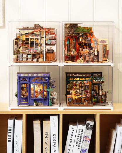 Rolife Miniatur Haus Henrys Schokoladenladen, 330-teiliger Holzbausatz