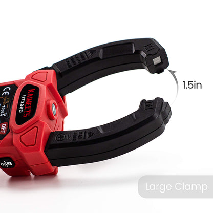 KAIWEETS HT208D Einschaltstrom Zangenmultimeter True-RMS 1000A