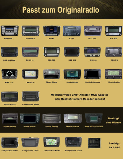 M.I.C. AV8V7-L2 Android Autoradio Navi 8" QLED - 4G+64G