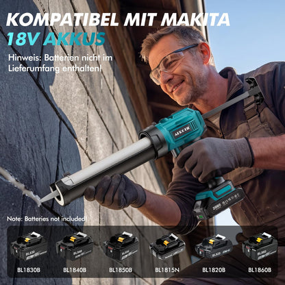APROTII CX51 Akku-Kartuschenpresse für Makita 18V 300-310 ml