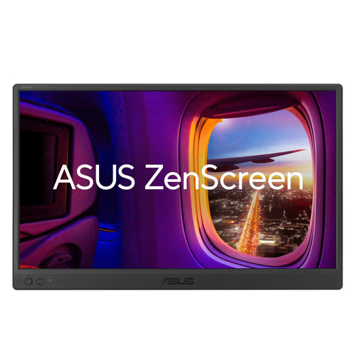 ASUS ZenScreen MB169CK - Tragbarer USB Monitor 15,6" Full HD: Schlanker, rechteckiger Monitor zur mobilen Bildschirmerweiterung via USB.