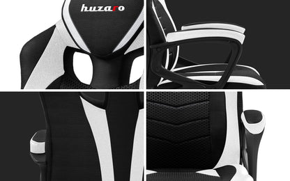 Huzaro Force 2.5 Gaming Stuhl - Weiss/Schwarz