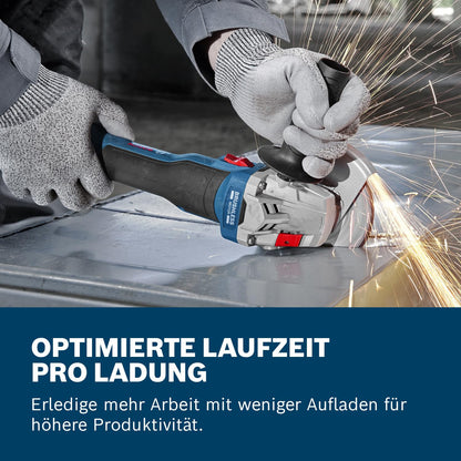 Bosch Professional GWS 18V-8 Akku-Winkelschleifer – solo L-BOXX