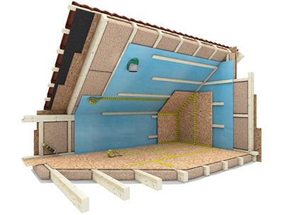 BMD Profi Dampfbremse Systempaket – 100m² inkl. Zubehör