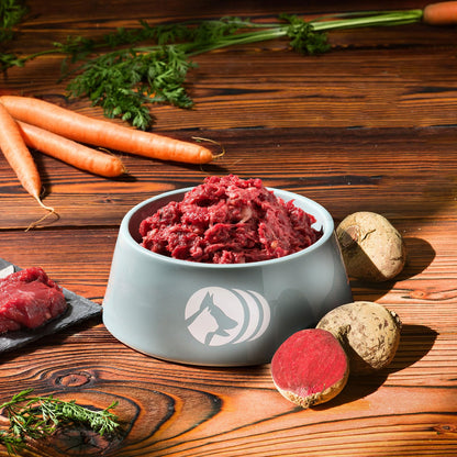 Frostfutter Perleberg Barf Highlight-Paket Hundefutter - 12kg Rind/Huhn