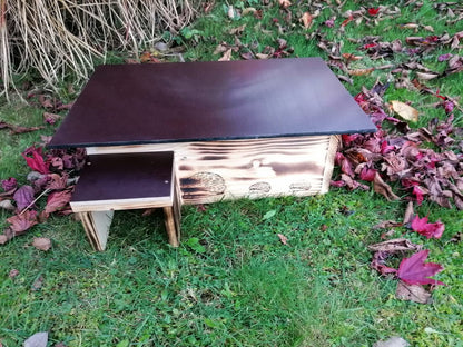 Woidwerk Manufaktur Igelhotel IG7 – gebrannt, Labyrinth, Rattenklappe