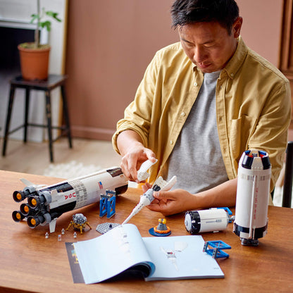 LEGO Ideas NASA Apollo Saturn V 21309 Modellbausatz 1969 Teile