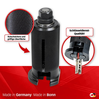 MULTIPICK Ziehglocke Türöffnungswerkzeug - inkl. 30 Zugschrauben