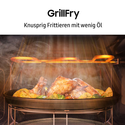 Samsung MG32DG4524CTE1 Mikrowelle mit Grill - 32L Edelstahl