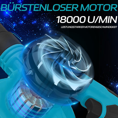 bycpower Akku-Laubbläser MT-01 2-in-1 für Makita 18V, ohne Akku