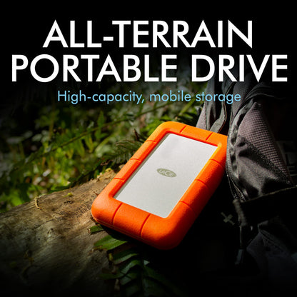 LaCie Rugged 4TB tragbare Externe Festplatte - USB-C STFR4000800