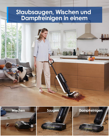 Tineco iFLOOR 5 Steam Nass-Trockensauger & Dampfreiniger