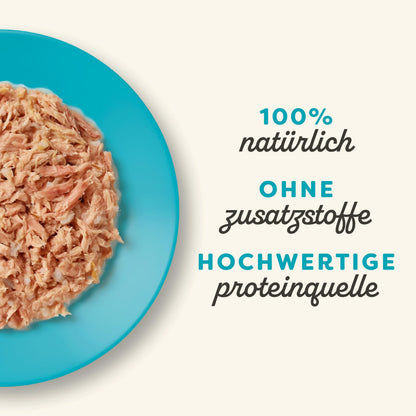Applaws Katzennassfutter Thunfischfilet in Brühe, 24 x 156 g