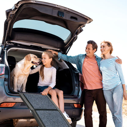 CO-Z Hunderampe faltbar 160cm Einstiegshilfe Auto - für grosse Hunde