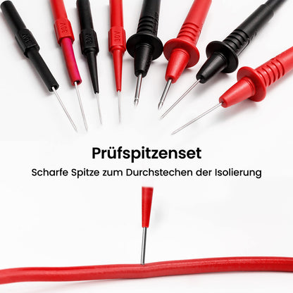 KAIWEETS KET05 Messleitungen-Set 23-teilig mit Krokodilklemmen