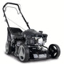 Scheppach MS132-42B Benzin-Rasenmäher Black Edition mit Antrieb und 45 l Fangbox