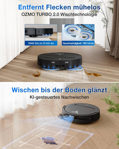 ECOVACS DEEBOT T50 PRO Omni Gen2 Saugroboter mit Wischfunktion
