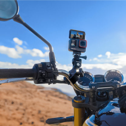 Insta360 Robuste Klemme CINSBAVS – Kameraklemme für Lenker, schwarz