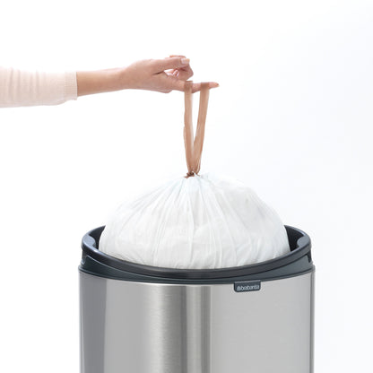 Brabantia Touch Bin New Edelstahl Abfalleimer 40L - Brilliant Steel