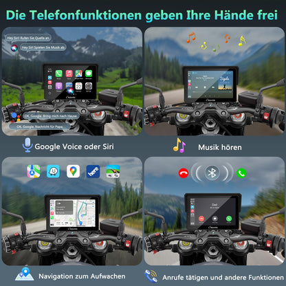 CARPURIDE W502BS Pro BMW Motorrad Navi CarPlay AA