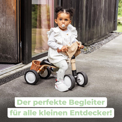 PUKY WUTSCH Lauflernrad Lauflernhilfe für Kleinkinder ab 1.5 Jahren – Pastel Green