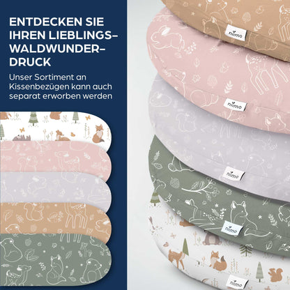 Niimo XXL Seitenschläferkissen & Schwangerschaftskissen 2-in-1