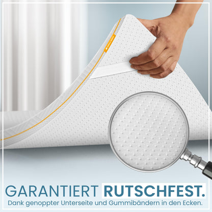 SwissPremium Gel-Memory Matratzentopper 160x200cm H2/H3 – 7cm
