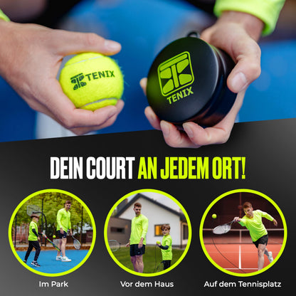 TENIX Tennis-Trainer Set | Trainingsgerät mit Power-Grip-System