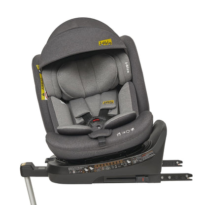 Jovikids 360° Kindersitz i-Size Reboarder ISOFIX - Grau