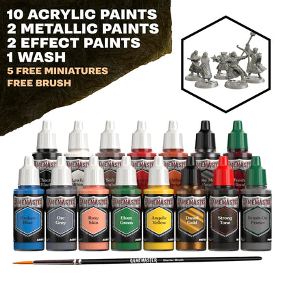 The Army Painter GameMaster Adventure Starter Farbset, 15 x 18 ml